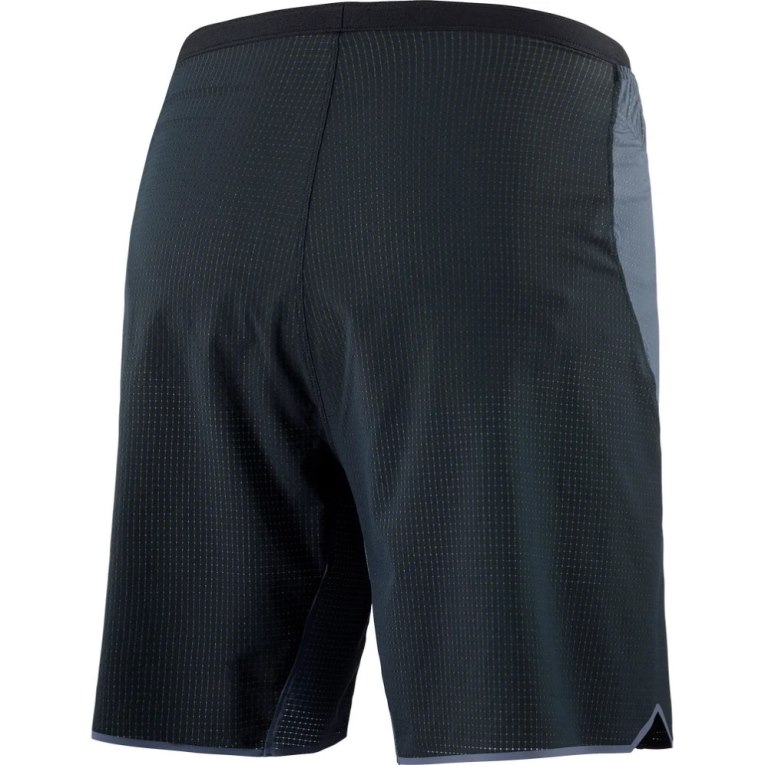 Dark Grey / Black Salomon Sense Aero 7'' Men's Shorts | IE NM0976